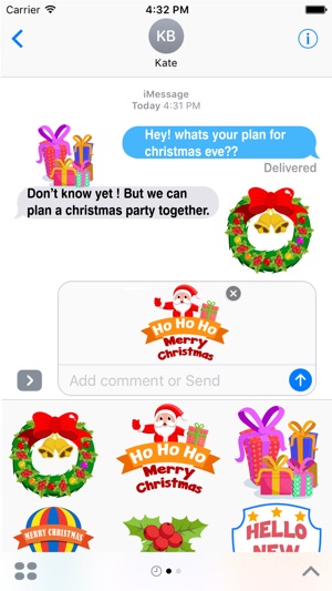 Christmas Celebration Stickers Pack(圖3)-速報App