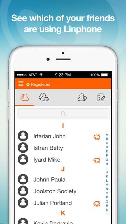 Linphone screenshot-3