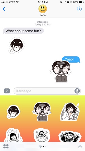 Rich Classic Girl at Home Stickers(圖2)-速報App