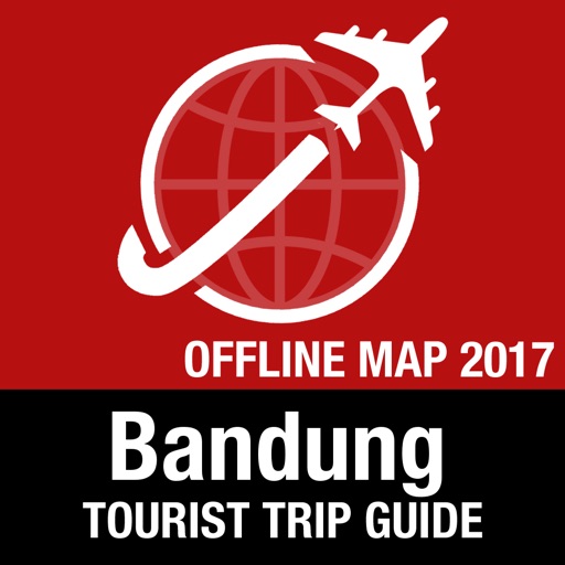 Bandung Tourist Guide + Offline Map icon