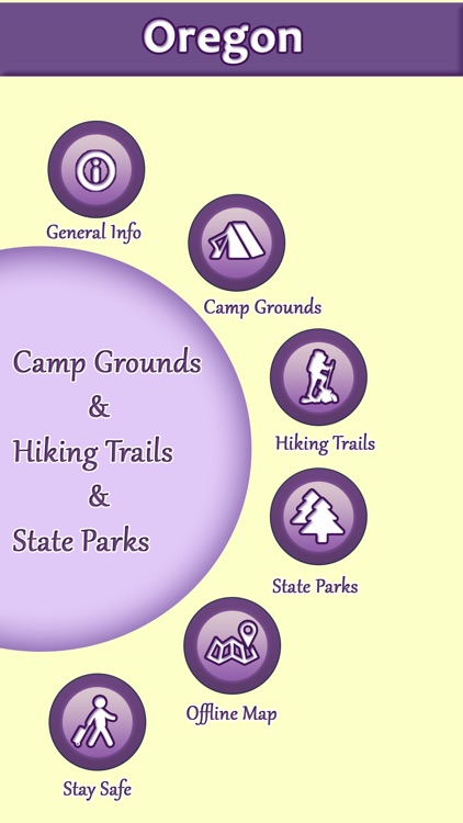 Oregon Campgrounds & Hiking Trails,State Parks