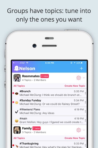 Nelson Messenger screenshot 2