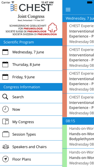 Joint CHEST-SGP Congress 2017(圖1)-速報App