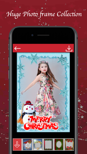 Christmas Photo Frame - Instant Frame Maker(圖2)-速報App