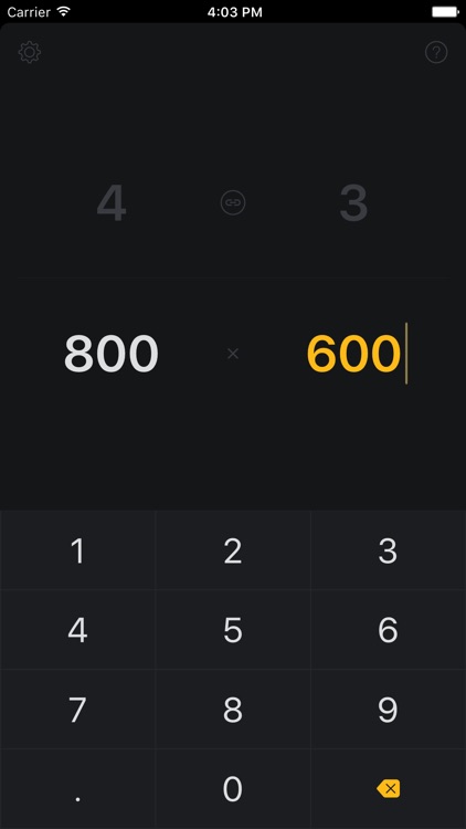 Aspetica – Aspect Ratio Calculator screenshot-3