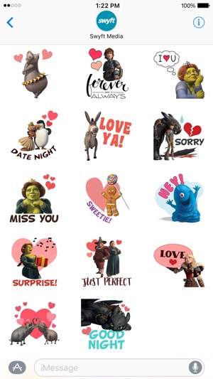 DreamWorks Animation Love Stickers(圖4)-速報App