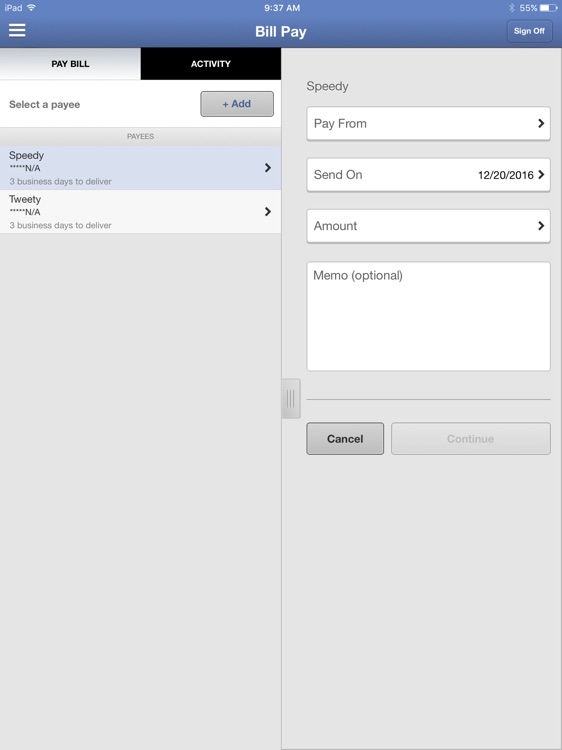 ODNB Business Mobile for iPad screenshot-3