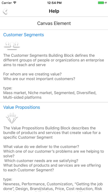 Business Canvas - build your business model screenshot-3