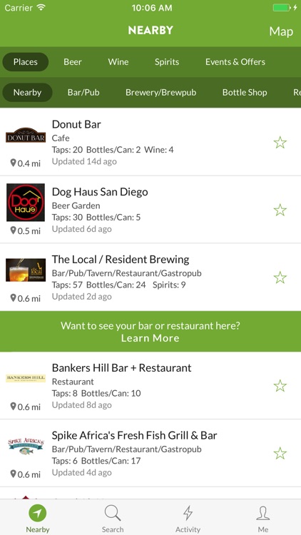 TapHunter - Find Beer, Wine, Spirits, & More