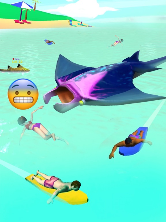 Shark Attack -Simulator games iPad app afbeelding 3