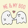 Me and My Boo Couples Stickers
