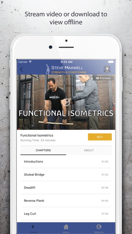 Steve Maxwell - Strength and Conditioning