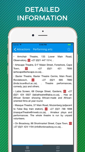 Cape Town Travel Guide with Offline Street Map(圖4)-速報App