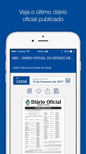 ABC - DIÁRIO OFICIAL DO ESTADO DE GOIÁS(圖1)-速報App