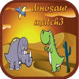 Dinosaur Match3 Games matching pictures for kids
