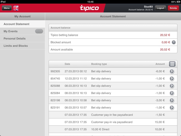 Tipico for iPad screenshot-3