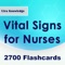 Vital Signs: 2700 Flashcards