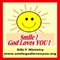 Smile God Loves You App gives you easy access to up to date Daily Devotionals, Scripture Memory Verses, Monthly Scripture and Prayer,and Social Feeds