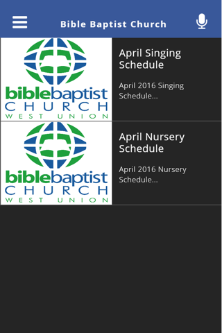 Bible Baptist Church screenshot 3