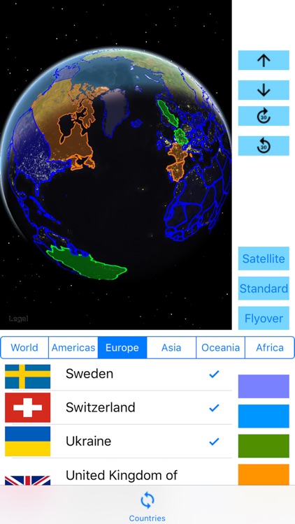 3D Visited Countries Pro screenshot-3