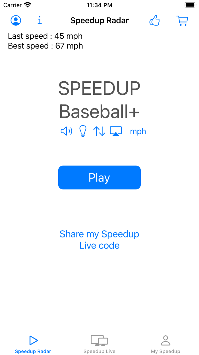 SPEEDUP Baseball