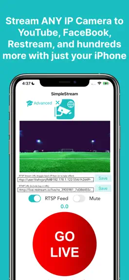 Game screenshot SimpleStream—RTSP to RTMP mod apk