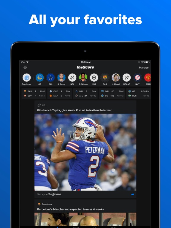 thescore com nfl