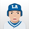 Los Angeles D Baseball Stickers &amp; Emojis