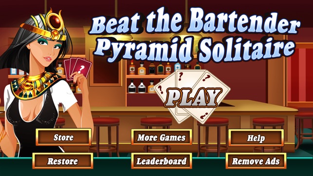 Beat The Bartender - Pyramid Solitaire Quiz Game(圖1)-速報App