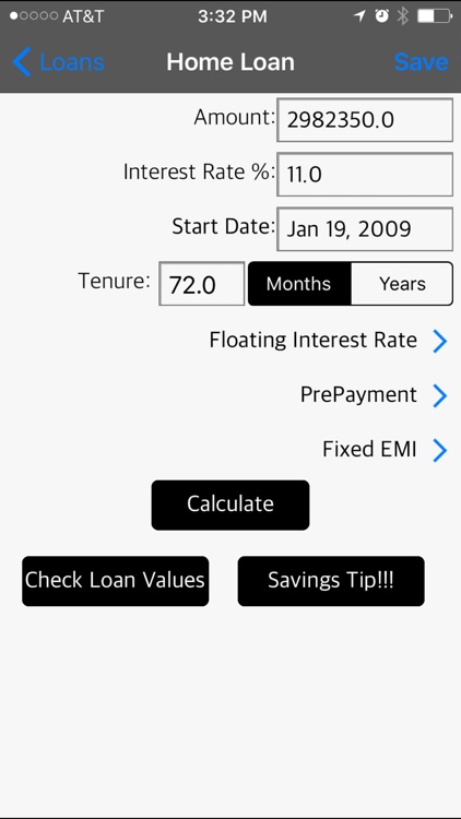 Loan Calculator - Money Saver