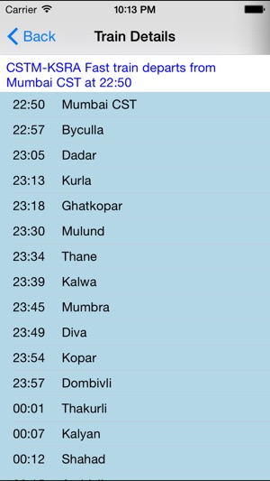 Mumbai Local Train Timetable(圖3)-速報App