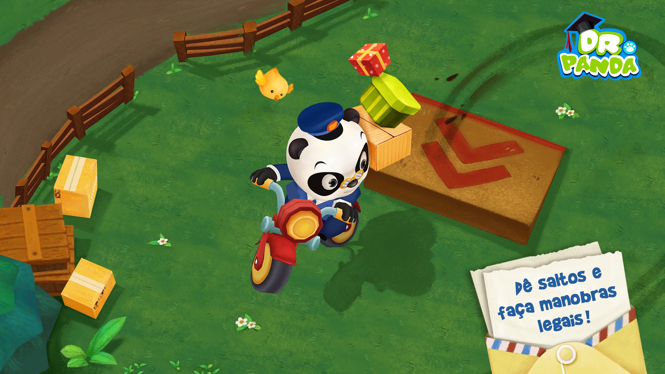 Screenshot do app Dr. Panda Carteiro