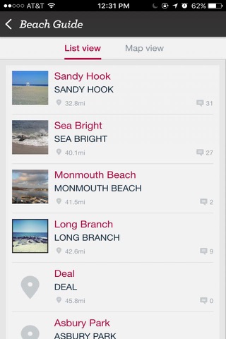 Jersey Shore Beach Guide screenshot 4