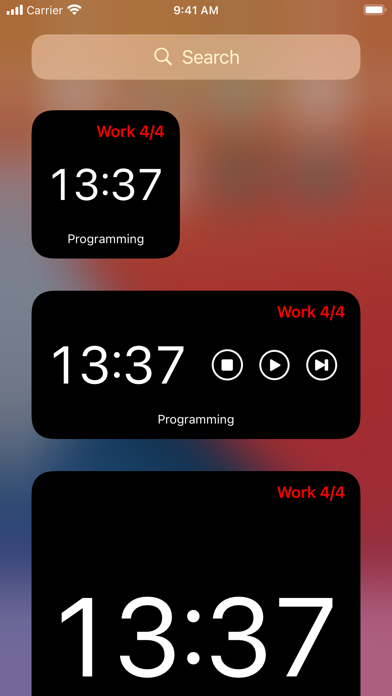 Pommie - Pomodoro Timer screenshot1