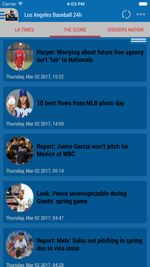 Los Angeles Baseball 24h(圖1)-速報App