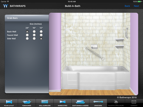 BathWraps Build-A-Bath screenshot 4