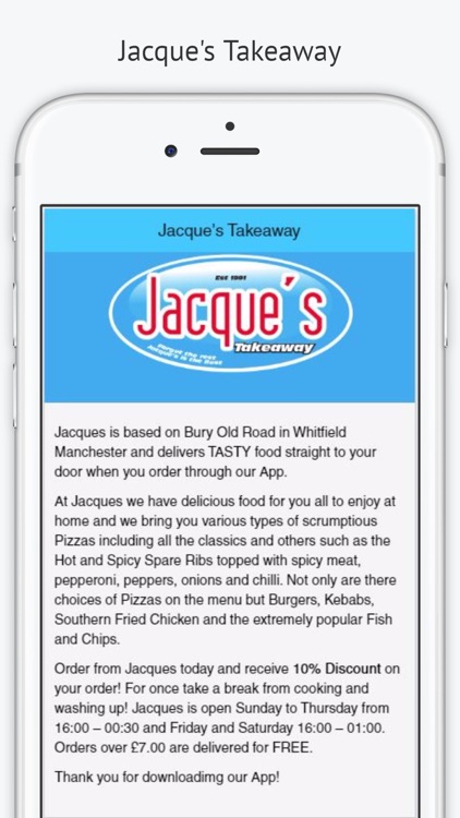 Jacque's Takeaway