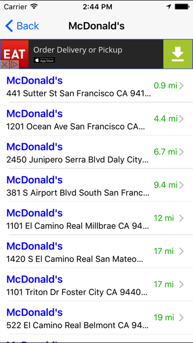 How to cancel & delete Fast Food Finder! Find FastFood Restaurants from iphone & ipad 2