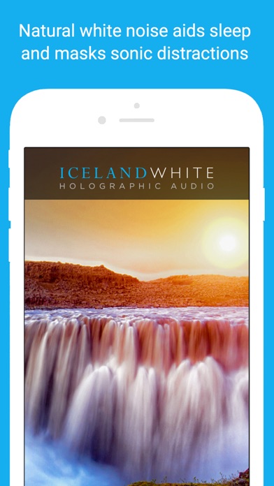 Iceland White: Noise Masking Screenshot 2