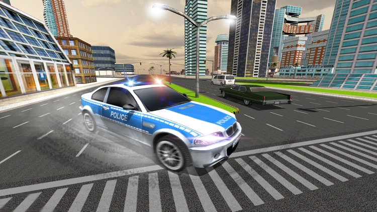 High-Speed Police Car Chase Criminal Pursuit Sim screenshot-4