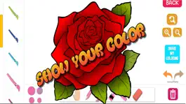 Game screenshot Adult Coloring Serene Rose For Stress Relieved mod apk