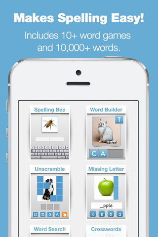 Spelling Bee Lists 1000+ Spelling Tests Grade 1-12 - náhled
