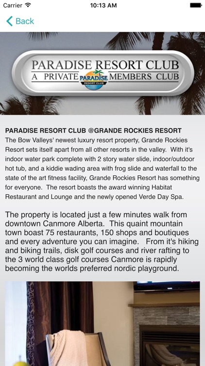 Paradise Resort Club Canmore screenshot-3