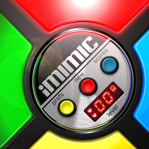 iMimic: 80's Vintage Electronic Memory Game iOS App