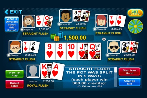 Texas Hold'em Fold Up screenshot 2