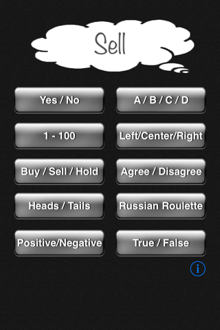 iAnswer "Random Answer Generator" screenshot 2