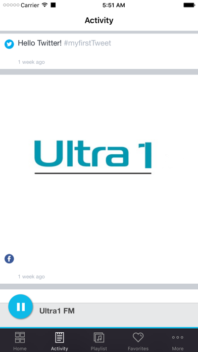 Ultra1 FM screenshot 2