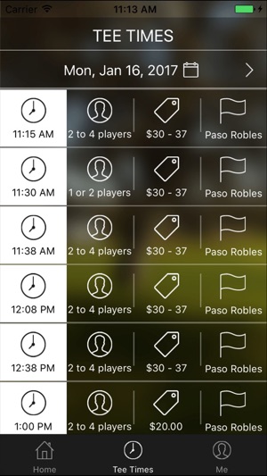 Paso Robles Golf Tee Times(圖3)-速報App