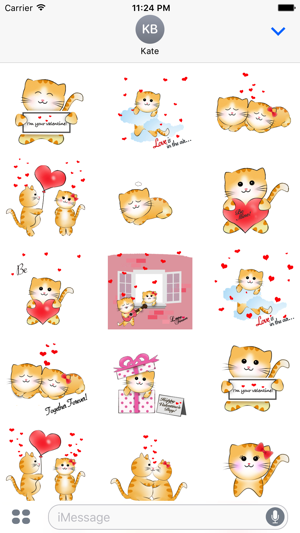 Ginger Cat Valentine Pack(圖1)-速報App