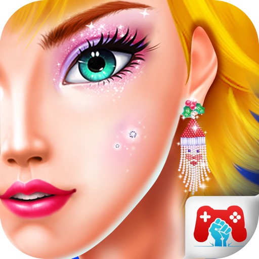 Christmas Girl Spa Makeup iOS App